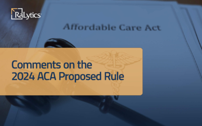 RaLytics Comments on the 2024 ACA Proposed Rule